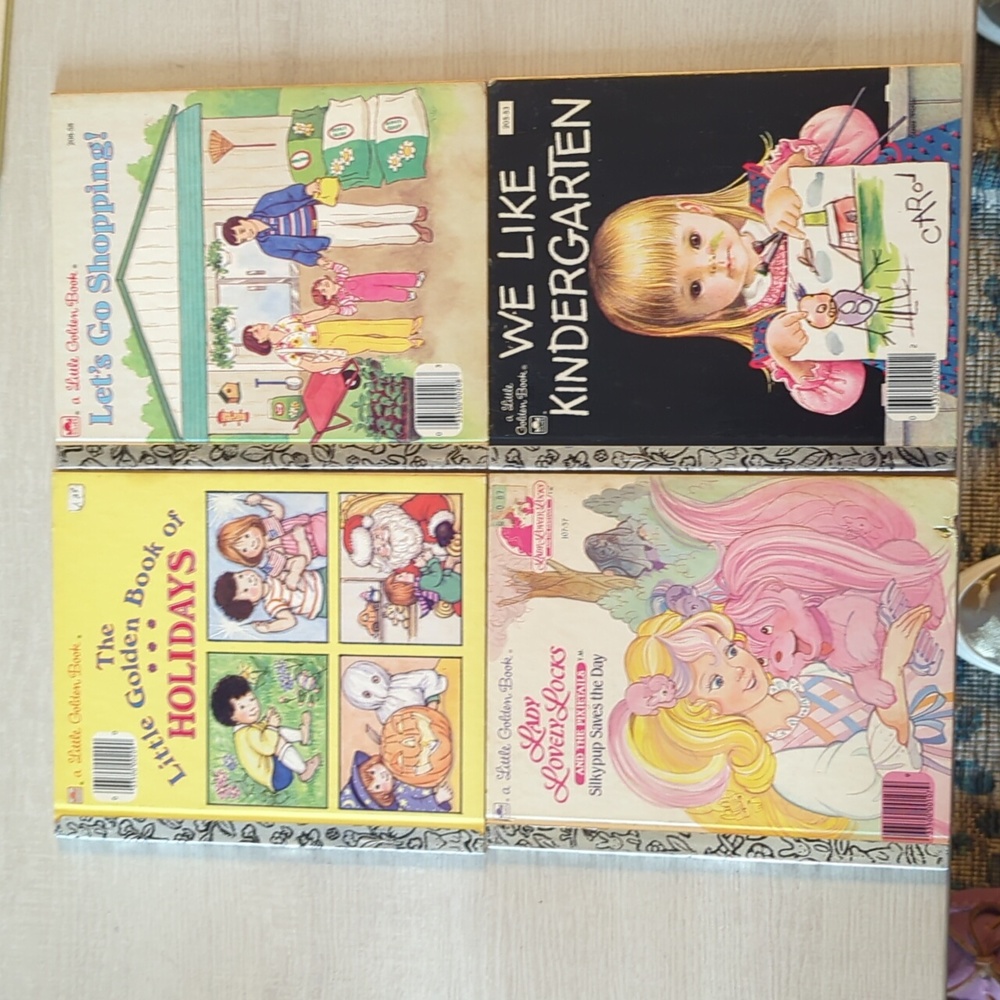 Little Golden Books SET OF FOUR